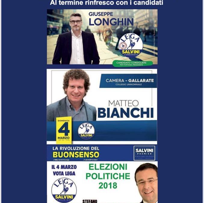 Candiani, Bianchi e Longhin a Oggiona con Santo Stefano